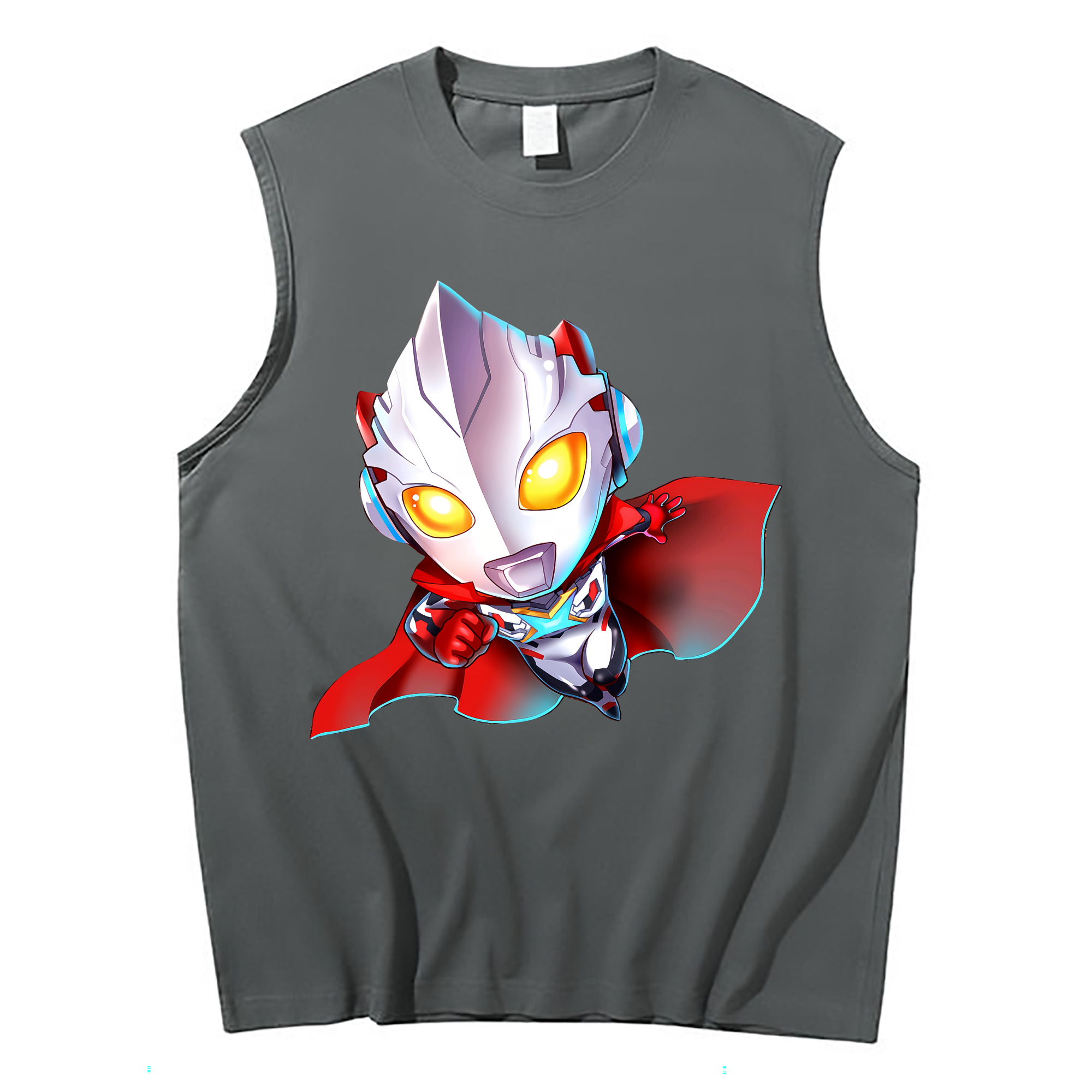 （画像用） ウルトラマン Ultraman コットン100％タンクトップ（フロントプリント）